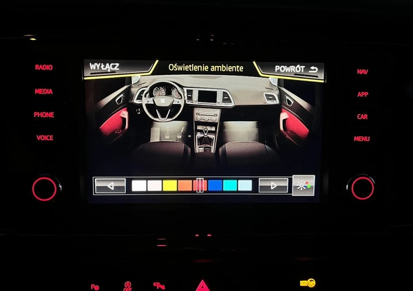 Seat Ateca cena 71000 przebieg: 118000, rok produkcji 2017 z Chorzów małe 781